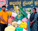 Durgaparameshwari Friends Club donates head-load offerings for Paryaya Mahotsav